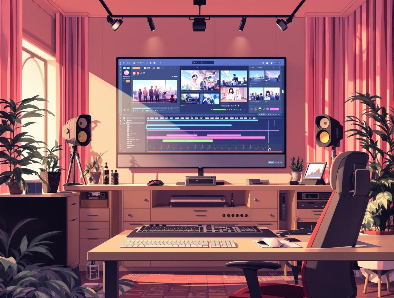 无广告短剧制作流程 - 后期精修
